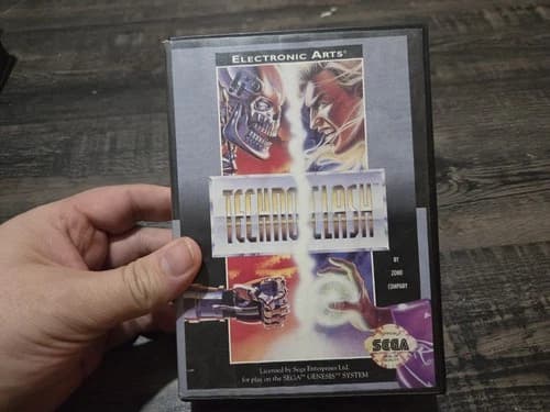Technoclash (Sega Genesis) Complete In Case Techno Clash