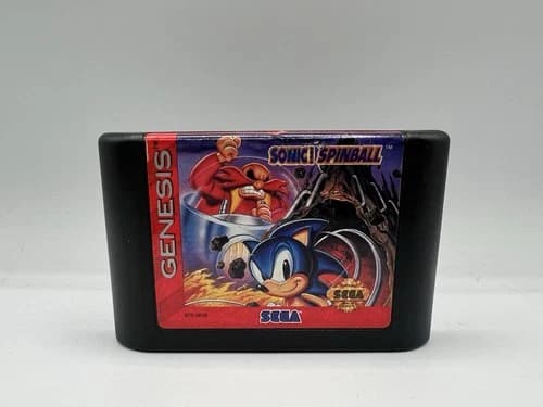 Sonic Spinball Sega Genesis Cartridge Only