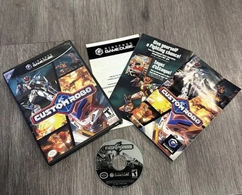 Custom Robo Arena (Nintendo GameCube, 2004). CIB.