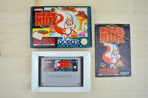 SNES - Mr. Nutz - (original packaging, with instructions)