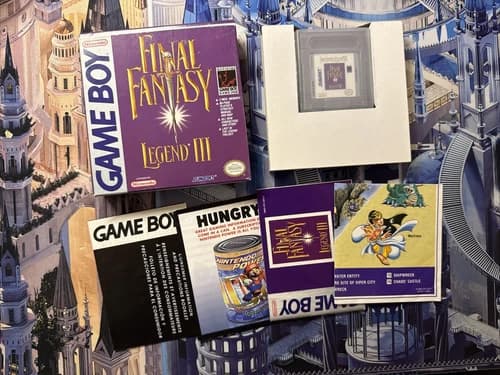 Final Fantasy Legend III 3 (Game Boy) Authentic CIB Complete w/ MAP