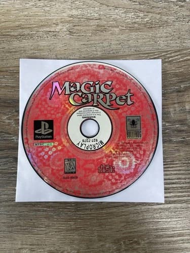 Magic Carpet (Sony PlayStation 1, PS1) DISC ONLY Tested
