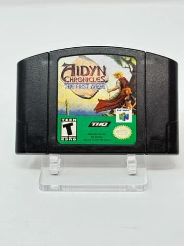 Aidyn Chronicles The First Mage N64 Loose Authentic Tested