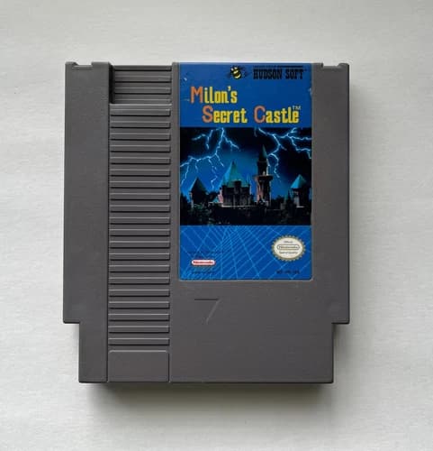 Milon's Secret Castle (NES, 1988) - loose cartridge