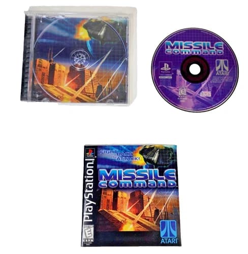Missile Command (Sony PlayStation 1, 1999) Complete Tested And Working