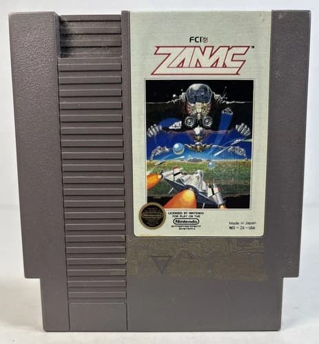 ZANAC (NES) – Original Nintendo Entertainment System Game Cartridge