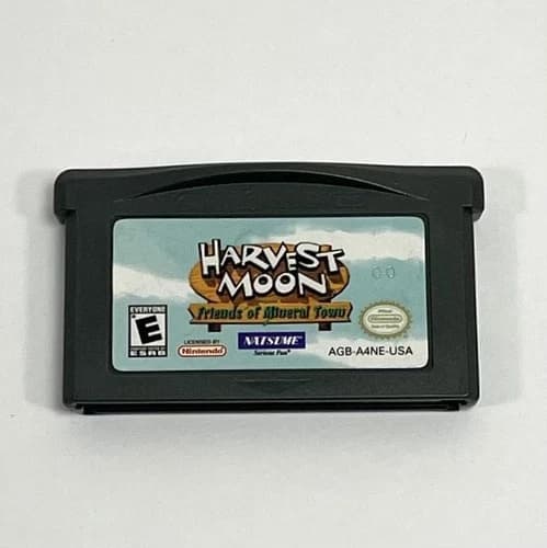 Harvest Moon Friends of Mineral Town Nintendo GameBoy Advance GBA Authentic