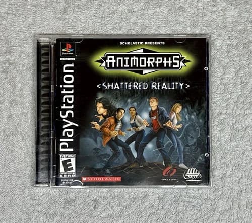 Animorphs: Shattered Reality (Sony PlayStation 1, 2000) PS1 Video Game