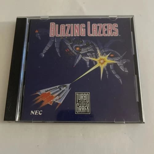 Blazing Lazers for TurboGrafx 16 TG16- Complete! Tested/ Authentic!!