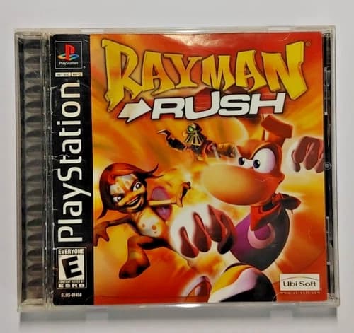 Rayman Rush (Sony Playstation PS1) Complete CIB - Tested and Working