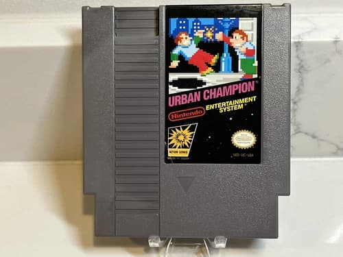 Urban Champion - 1986 NES Nintendo Game - Cart Only - TESTED!
