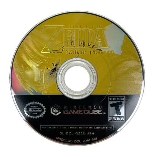 The Legend of Zelda: Twilight Princess Nintendo Game Cube Disc Only TESTED