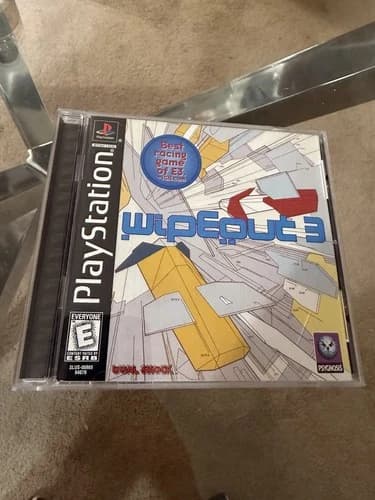 Wipeout 3 (Sony PlayStation 1, 1999) PS1 Complete CIB W/ Reg Card