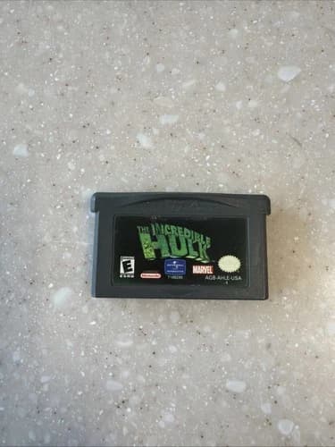 the incredible hulk gameboy advance