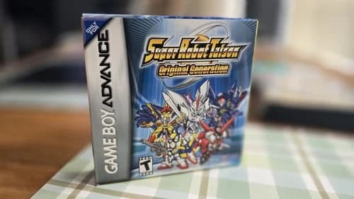 Super Robot Taisen Original Generation GBA Complete in Box Free Shipping!