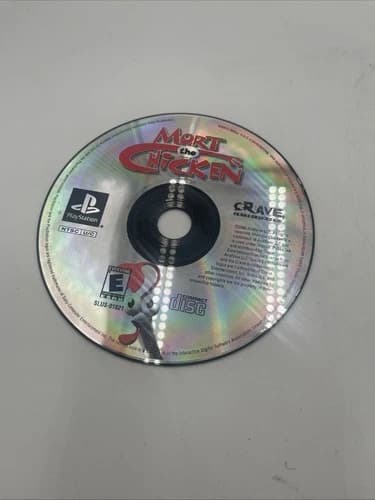 Mort the Chicken (PlayStation 1 PS1, 2000) - Disc Only