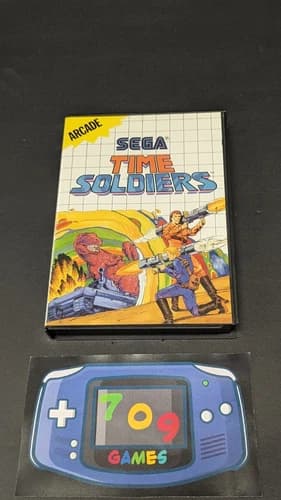 Time Soldiers (Sega Master System) CIB COMPLETE