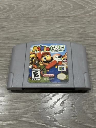 Mario Golf (Nintendo 64/N64) Tested Working Authentic Cartridge