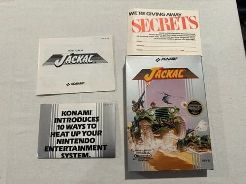 Jackal (Nintendo Entertainment System, 1987) NES Complete CIB