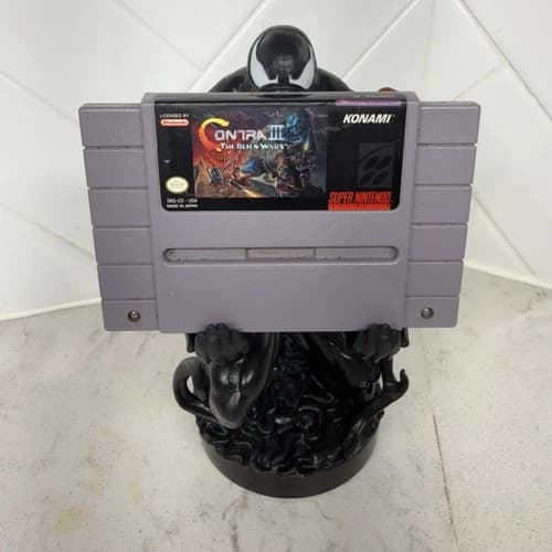 Contra 3 III The Alien Wars SNES Super Nintendo Tested Works