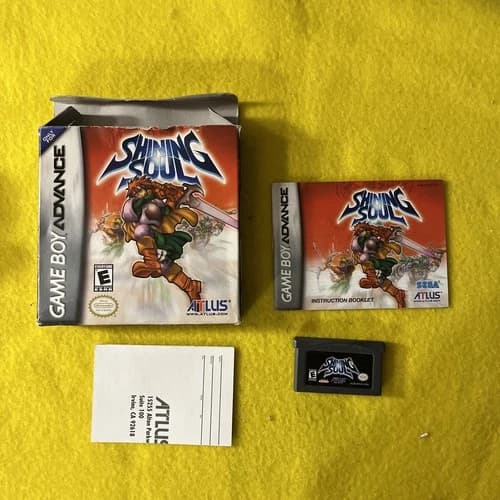 Shining Soul For Nintendo Gameboy Advance GBA Complete In Box