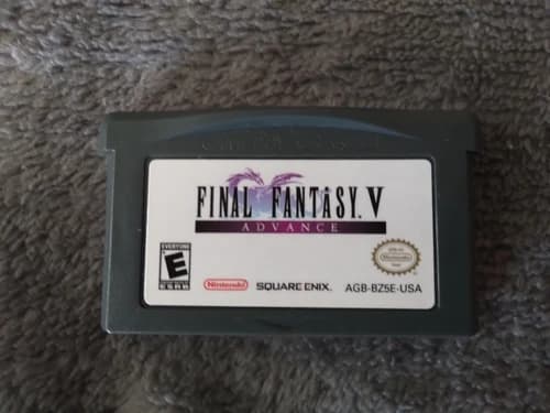 Final Fantasy V Advance (Nintendo Game Boy Advance, GBA) TESTED