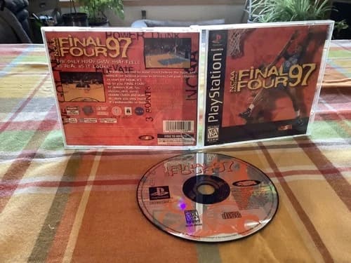 NCAA Basketball Final Four '97 Used PlayStation 1 1997 PS1 Free USA Shipping