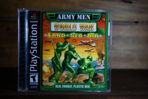 Army Men: World War -- Land, Sea, Air (Sony PlayStation 1, 2000)