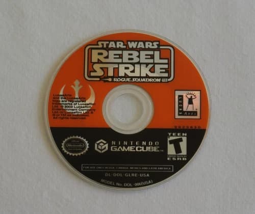 Gamecube - Star Wars Rebel Strike Rogue Squadron III Nintendo Tested Disc Only