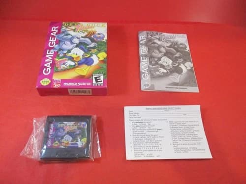 Deep Duck Trouble Starring Donald Duck (Sega Game Gear) Majesco COMPLETE w/ Box