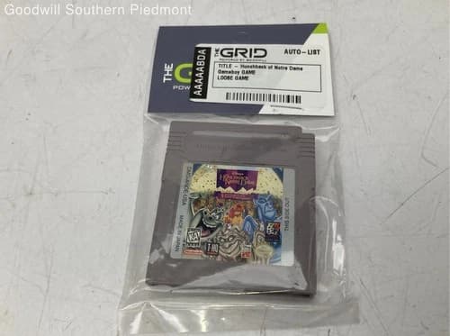 Hunchback of Notre Dame - Gameboy #ABDA