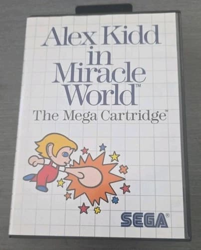 Alex Kidd in Miracle World- Sega Master System CIB