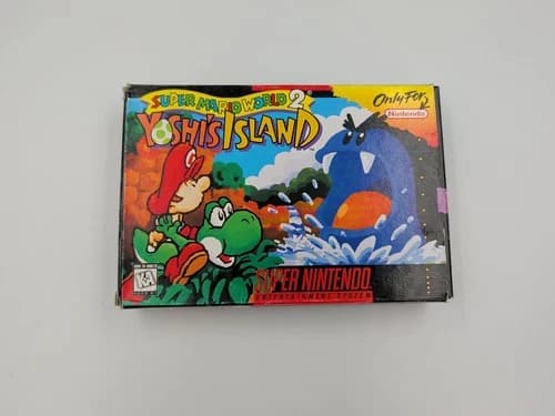 Super Mario World 2: Yoshi's Island (Entertainment System, 1995) CIB