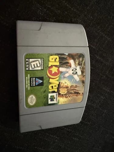 Glover Nintendo 64 N64 Game Cartridge Authentic
