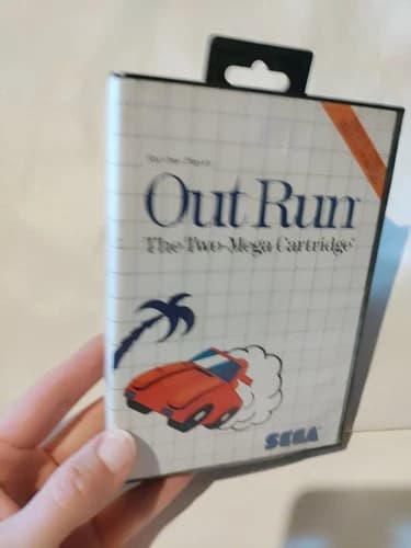 Out Run (Sega Master System SMS) Complete CIB