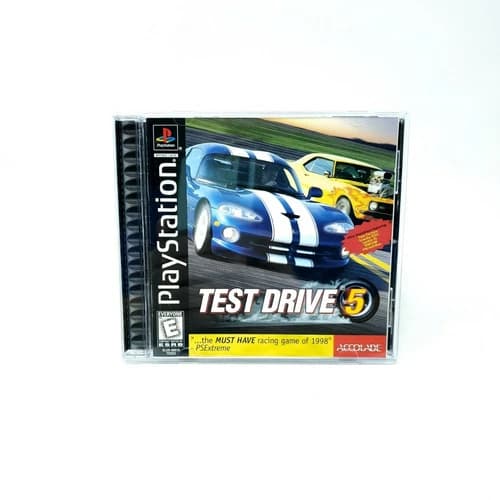 Test Drive 5 (Sony PlayStation 1) PS1 Complete CIB