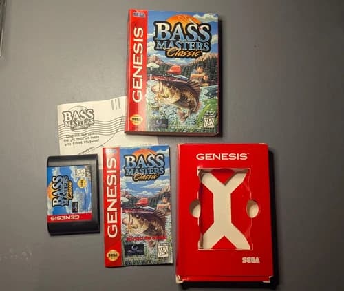 BASS Masters Classic (Sega Genesis, 1995)