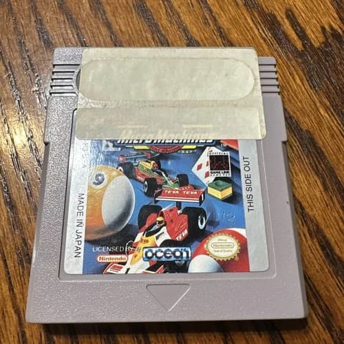 Ocean Micro Machines Nintendo Game Boy Cartridge Racing Car Game