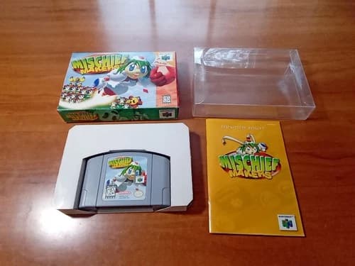 CIB Mischief Makers (Nintendo 64 N64, 1997) Complete *TESTED*