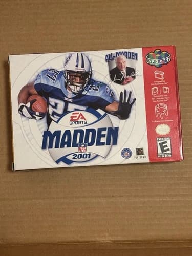 Madden NFL 2001 N64 CIB