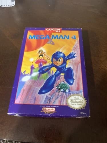 Mega Man 4 NES CIB