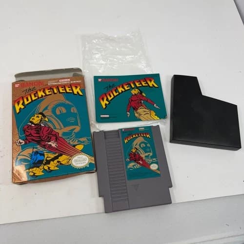 The Rocketeer Nintendo NES Bandai 1991 CIB Complete In Box With Manual