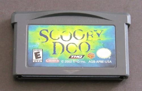 Scooby Doo GBA (Nintendo Game Boy Advance) - Authentic - Tested