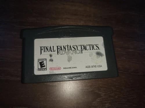 Final Fantasy Tactics Advance Nintendo Game Boy Advance - Authentic - Tested