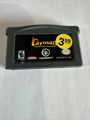 Nintendo Game Boy Advance Rayman Hoodlum's Revenge Cart GBA tested authentic