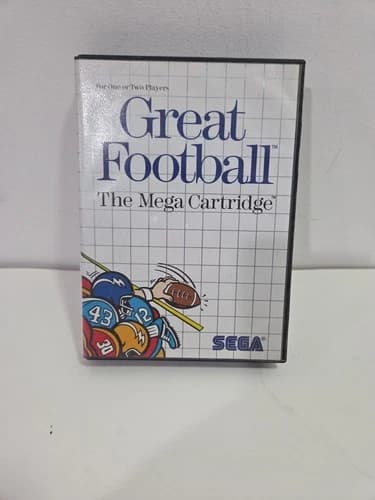 Great Football for Sega Master System Complete in box with manual