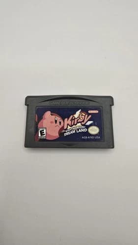 Kirby: Nightmare in Dream Land (Nintendo Game Boy Advance, 2002)tested authentic