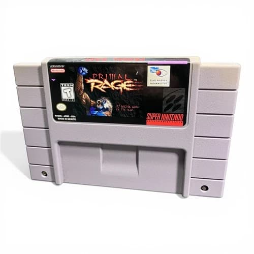 Primal Rage (Super Nintendo Entertainment System, 1995) SNES Authentic - Tested