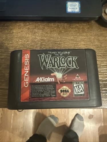 Warlock: Beware The Ultimate Evil (Genesis, 1994) Authentic TESTED FAST SHIPPED