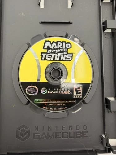 GAMECUBE Mario Power Tennis (2004) *DISC ONLY Tested